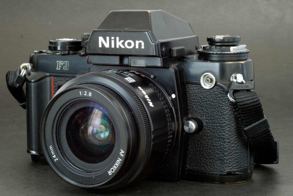 Nikon F3 - cosmetically not perfect - it simply works