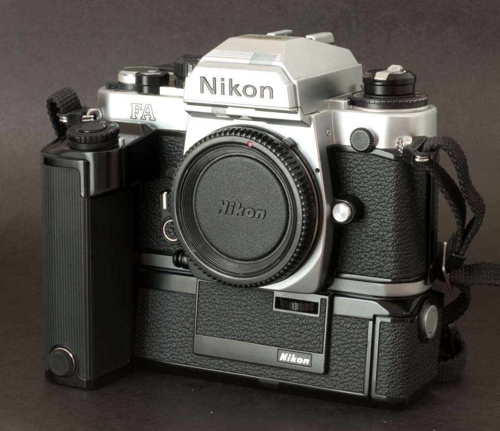Nikon FA with the MD-15 motor